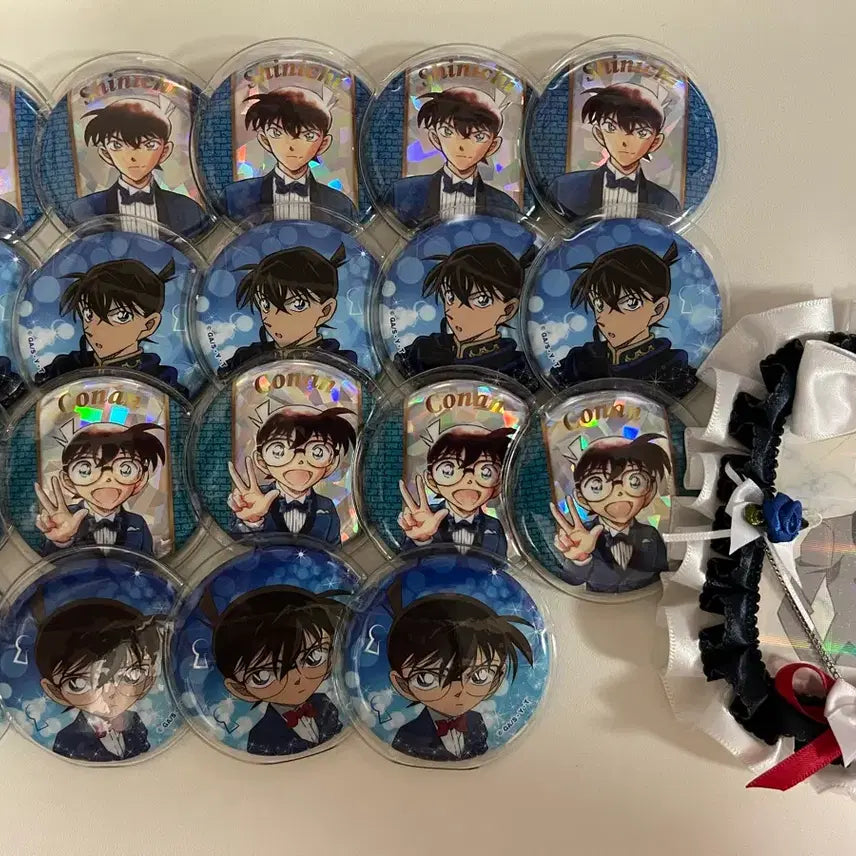 [BUNJANG] Detective Conan Shinichi 30th Anniversary Badge / 코난 신이치 뱃지 30주년 뱃지