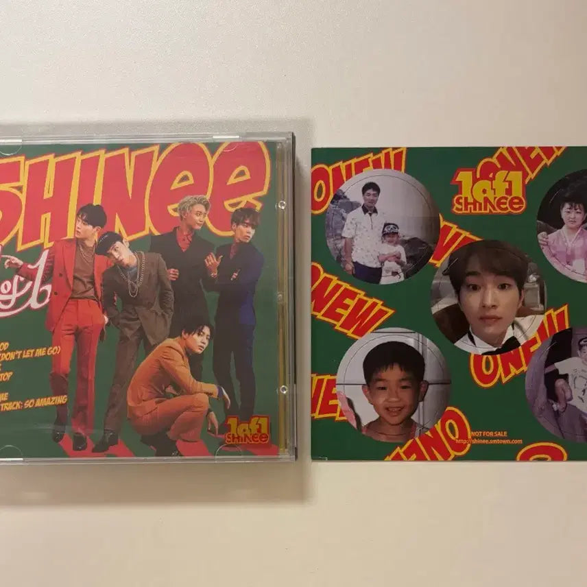 [BUNJANG] SHINee 1 of 1 Album (Onew Tag) / 샤이니 원옵원 앨범 (온유 딱지)
