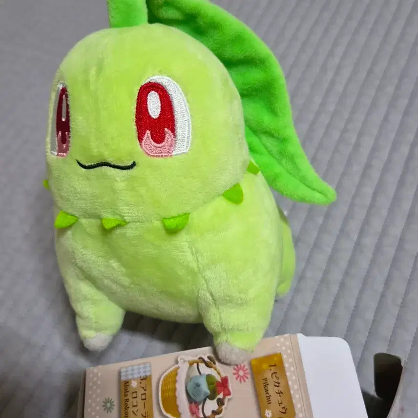 [BUNJANG] Pokemon Center OA Chikorita Plush / 포켓몬 센터 OA 치코리타 인형