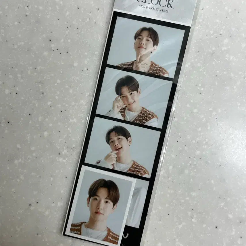 [BUNJANG] EXO Baekhyun 11th Anniversary Photo Set / 백현 엑소 11주년 굿즈 네컷 증사 세트
