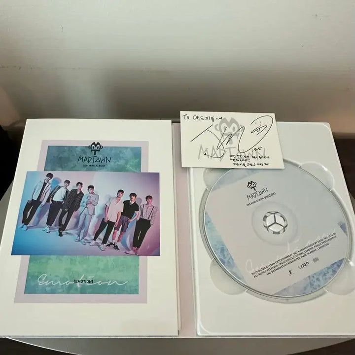 [BUNJANG] MADTOWN Mini Album Vol. 3 EMOTION Autographed CD / 매드타운(MADTOWN) 미니 3집 앨범 EMOTION 친필싸인 CD(비매)