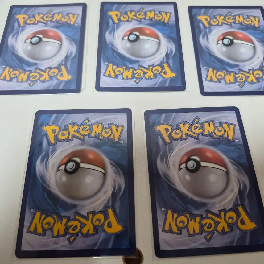[BUNJANG] Pokemon Card AR Card 5 Card Set / 포켓몬 카드 ar카드 5장 세트