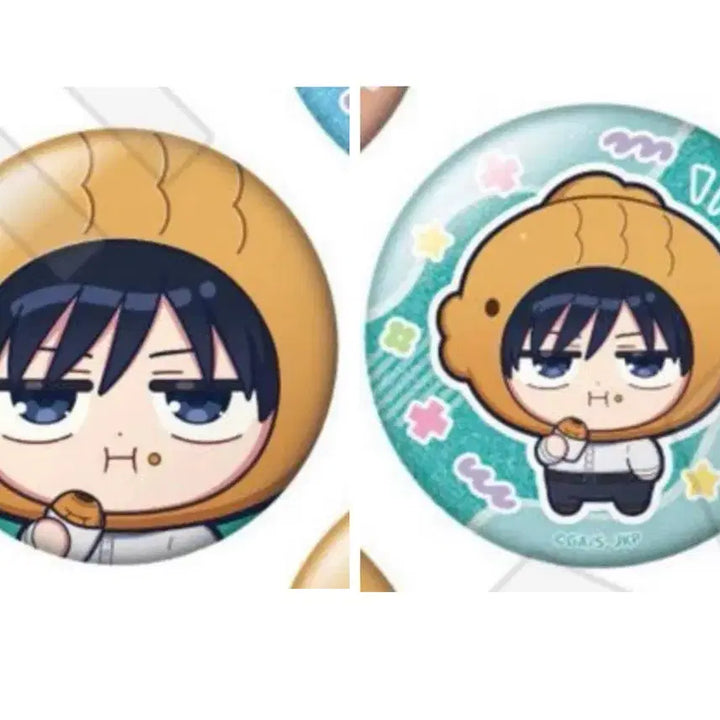 [BUNJANG] Jujutsu Kaisen Gigo Collaboration Megumi Badge Set (2pcs) + Special Bonus / 주술회전 gigo 콜라보 메구미 뱃지 2개 + 특전 판매합니다.
