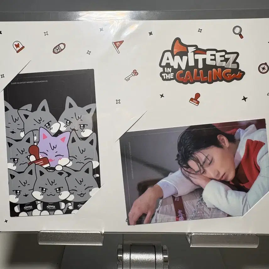 [BUNJANG] Anitiz In The Calling Sandokyi Card Cover Sticker Set / 애니티즈 카드 커버 스티커 세트 산덕이
