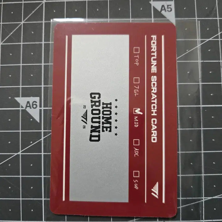 [BUNJANG] T1 Faker Homeground Membership Photocard / T1 페이커 faker 홈그라운드 homeground 멤버십 포토카드