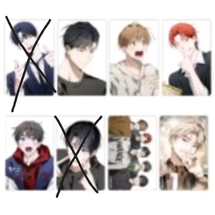 [BUNJANG] Stray Kids Mangnae Line Pop-Up Transparent Photocard Set C Bundle / 일괄) 망아살 팝업 투명 포카 C세트 6장