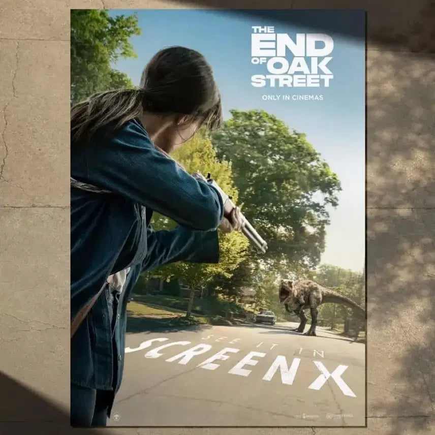 [BUNJANG] Last Day of Oak Street SCREENX Poster + TTT Bundle Set / [오크스트리트의 마지막 날] 스크린엑스 SCREENX 포스터 + TTT 일괄