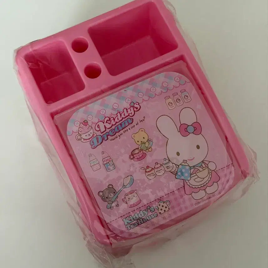 [BUNJANG] Young Art Pink Drawer Vintage Stationery Box / [고전문구] 영아트 핑크 서랍