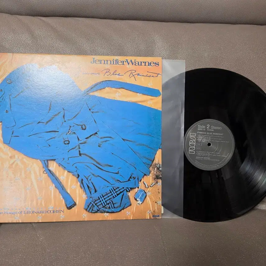 [BUNJANG] Jennifer Warnes Famous Blue Raincoat LP / 제니퍼 워너스 Famous Blue Raincoat LP
