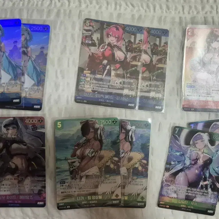 [BUNJANG] Nibel Arena NIKKE BT08 SR Card Set (10 Cards) / 니벨아레나 니케 BT08 SR 10장