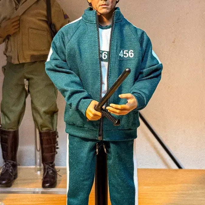 [BUNJANG] Squid Game Seong Gi-hun 12-inch Custom Figure / 12인치 피규어 오징어게임 성기훈