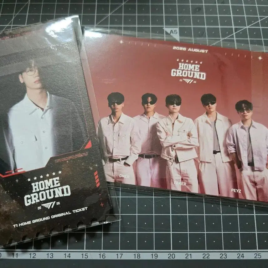 [BUNJANG] Homeground 2nd Day Admission Benefit Ticket Postcard / t1 홈그라운드 homeground 2일차 입장 특전 티켓 엽서