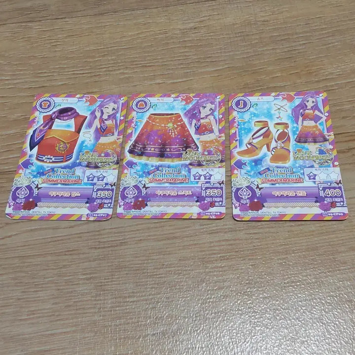 [BUNJANG] Aikatsu! Akari Ozora "Summer Marine" Trend Collection Card / 아이카츠 아이엠스타 카드 한판 한글판 칸자키 미즈키 루나 더블엠 아쿠아리움 트렌드 콜렉션 서머 마린
