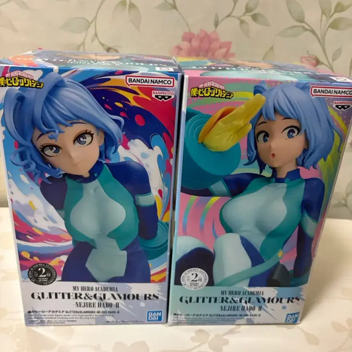 [BUNJANG] My Hero Academia Nejire Chan Glitter Figure Set (Sealed) / [미개봉] 나의 히어로 아카데미아 네지레 글리터 2종