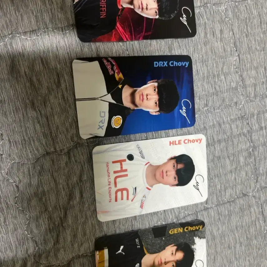 [BUNJANG] Chovy Photocard Bundle Set / 그리핀 drx 한화 젠지 쵸비포카 일괄판매합니다