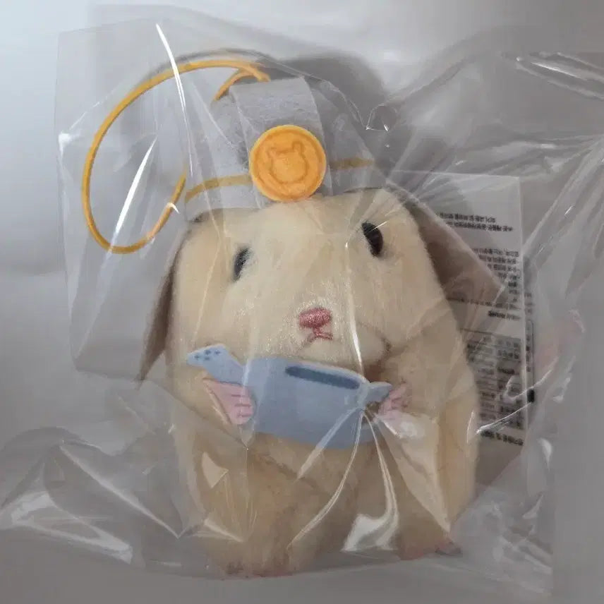 [BUNJANG] Parade Sukeroku Firefighter Hamster Mascot Keychain Doll / [새상품]퍼레이드 스케로쿠 소방사 햄스터 마스코트 키링 인형