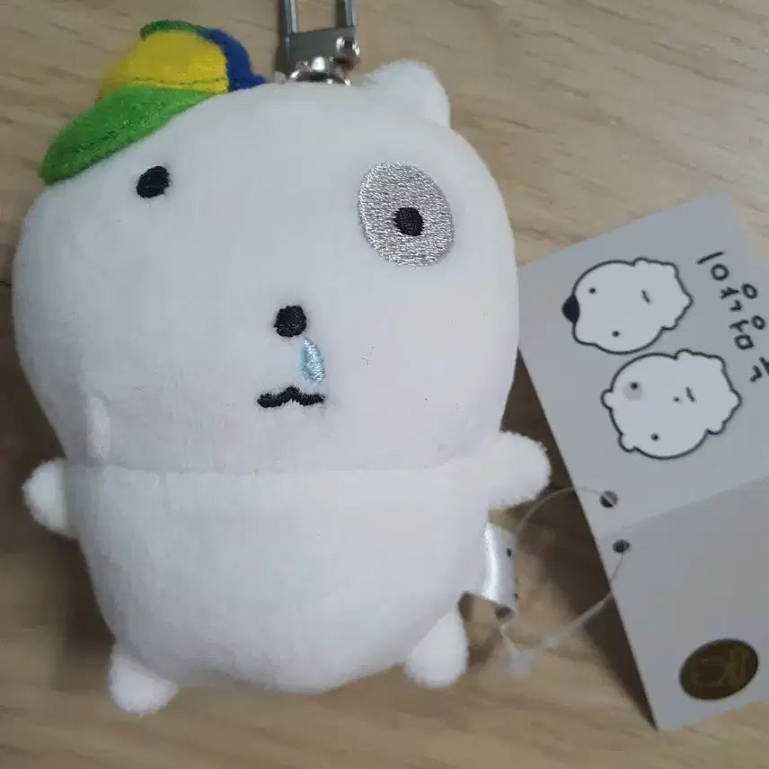 [BUNJANG] Eye-Staring Cat Headset/Hat Doll Keychain Set / 세트-눈멍냥이 헤드셋/모자 인형 키링