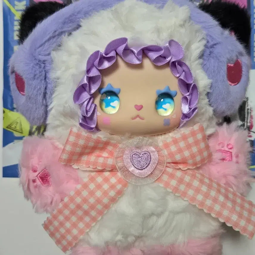 [BUNJANG] Tinyville Lovely Emma Punk Era Fox Keyring Plush / [새상품]타이니빌 러블리 엠마 펑크시대 여우 키링 인형