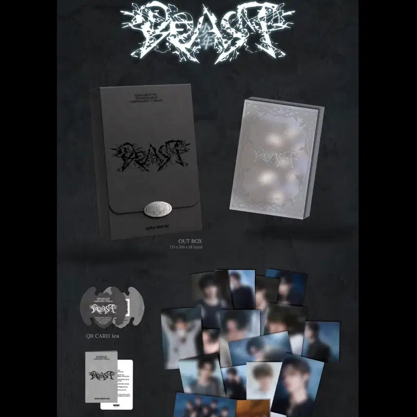 [BUNJANG] Alpaca Drive One Postcard Set / 알파드라이브원 포스트카드