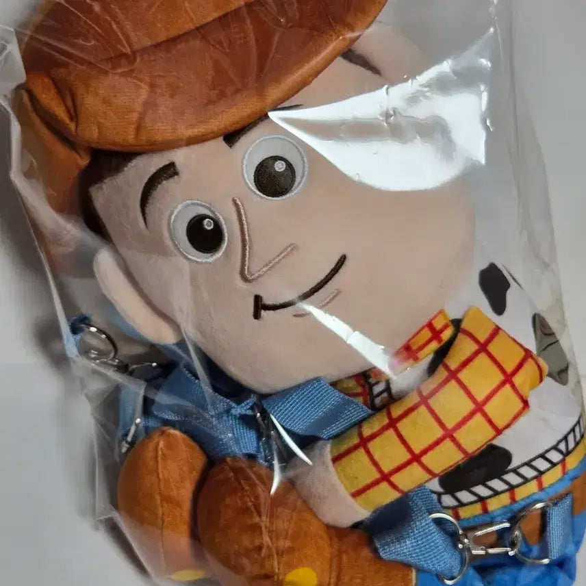 [BUNJANG] Disney Pixar Toy Story Woody Backpack Plush Bag / [새상품] 토이스토리 우디 백팩 인형 가방