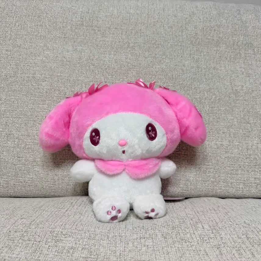 [BUNJANG] Sanrio My Melody Pink Tone Medium Plush Doll (25cm) / 정품 산리오 마이멜로디 핑크톤 25cm 중형 인형