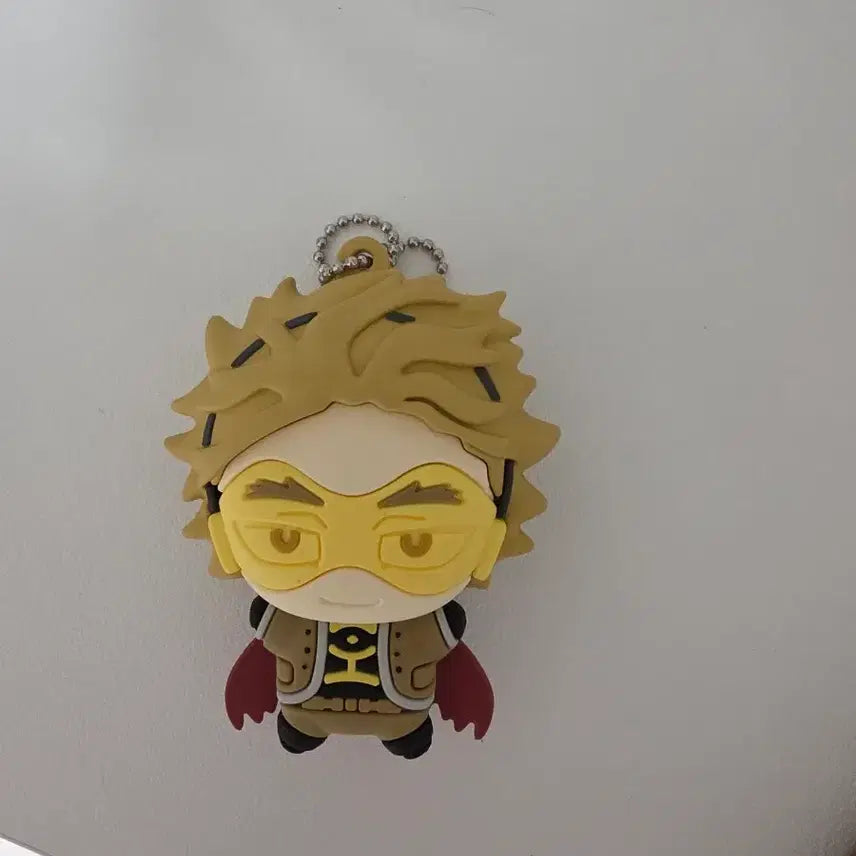[BUNJANG] My Hero Academia Hawks Chibi Plush Strap / 나의히어로아카데미아 호크스 나히아 고무키링 치비구루미 러버스트랩