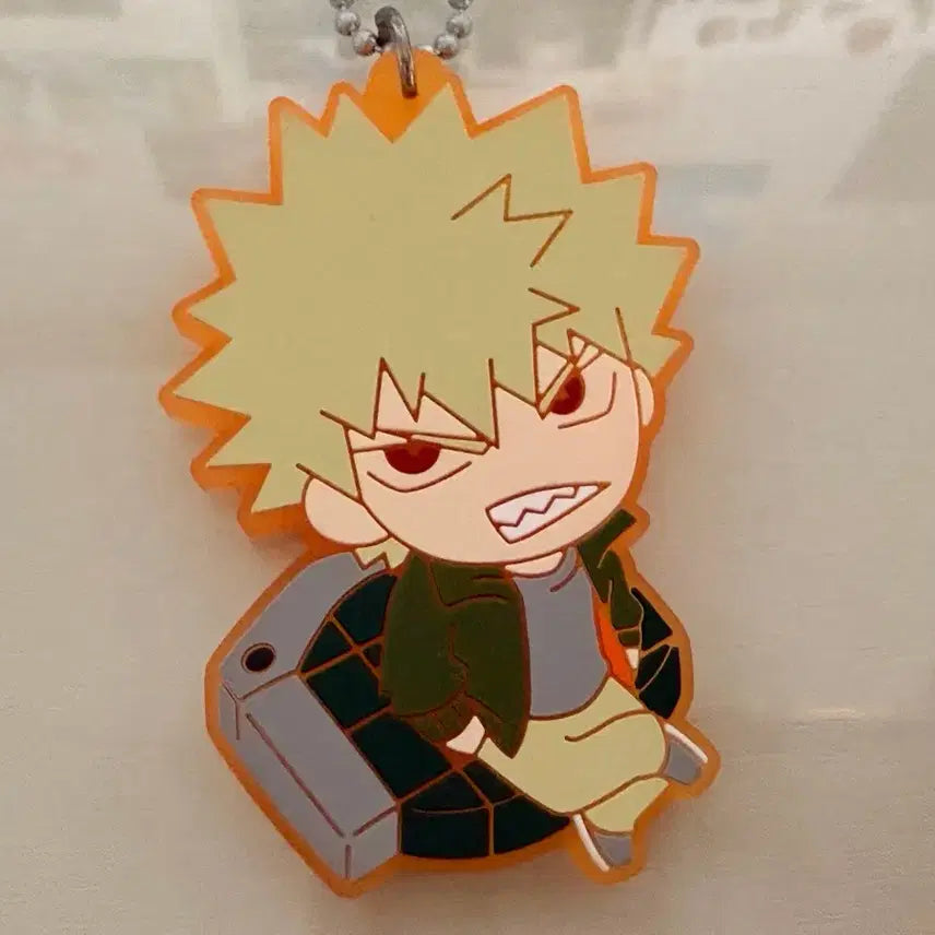 [BUNJANG] My Hero Academia Katsuki Bakugo Rubber Keychain / 히로아카 바쿠고 키링