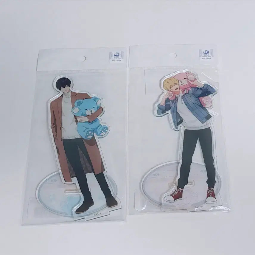 [BUNJANG] Manggyak Battery Kei &amp; Haru Bear Acrylic Stand (Sealed) / 미개봉) 망각배터리 케이 하루 곰돌이 아크릴
