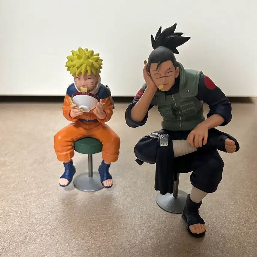[BUNJANG] Bundle Uzumaki Naruto &amp; Umino Iruka Banpresto 72 Series 16 Ramen Figure Set / 일괄 // 우즈마키 나루토 &amp; 우미노 이루카 반프레스토 72시리즈 16 라멘 피규어