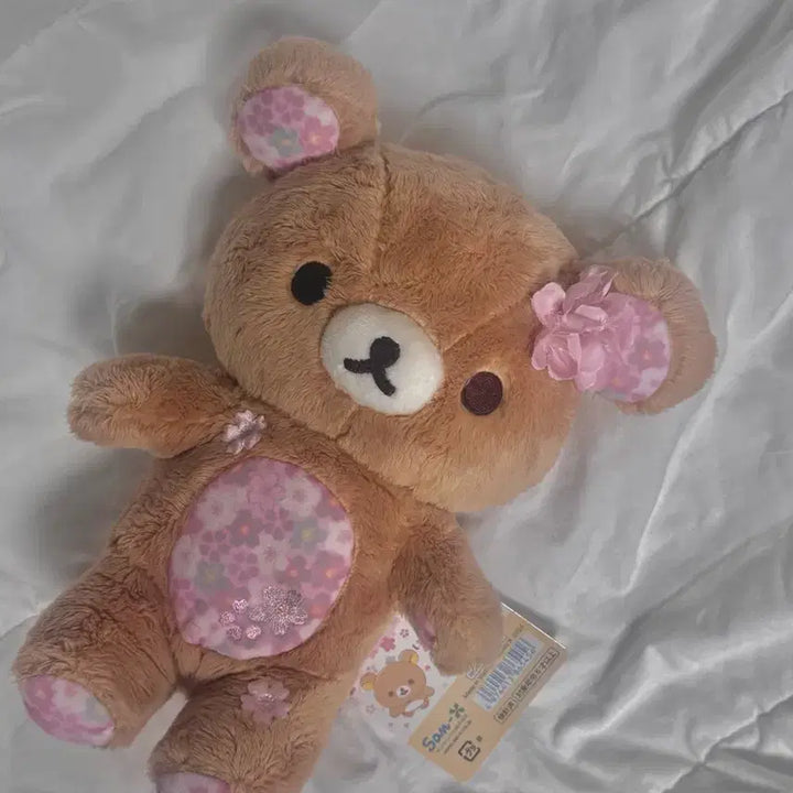 [BUNJANG] Rilakkuma Cherry Blossom Edition Plush / 리락쿠마 벚꽃 에디션