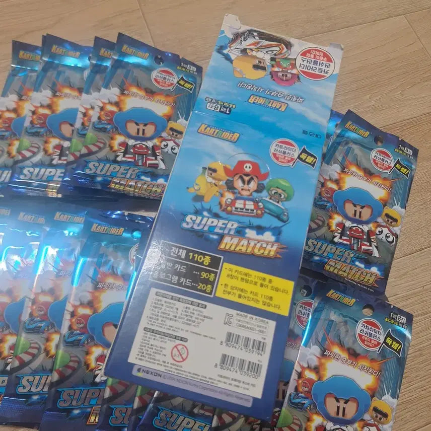 [BUNJANG] KartRider Super Match Card Pack Bundle Set (2004) / 2004년 고전))카트라이더 슈퍼매치 카드 팩(일괄)