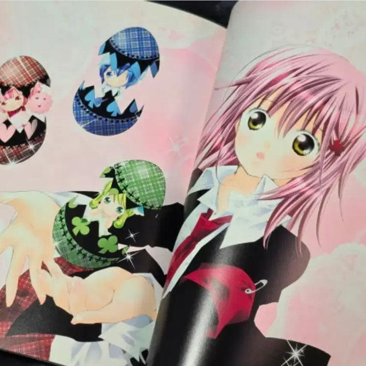 [BUNJANG] Shugo Chara! Illustration Book Vol. 1 &amp; Vol. 2 Bundle Set / 캐릭캐릭체인지 캐캐체 일러스트북 1탄&amp;2탄 일괄 판매