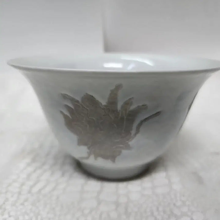 [BUNJANG] White Porcelain Horse Tea Bowl (Dawan) Chinese Antique / 백자 말찻잔 중국도자기 다완
