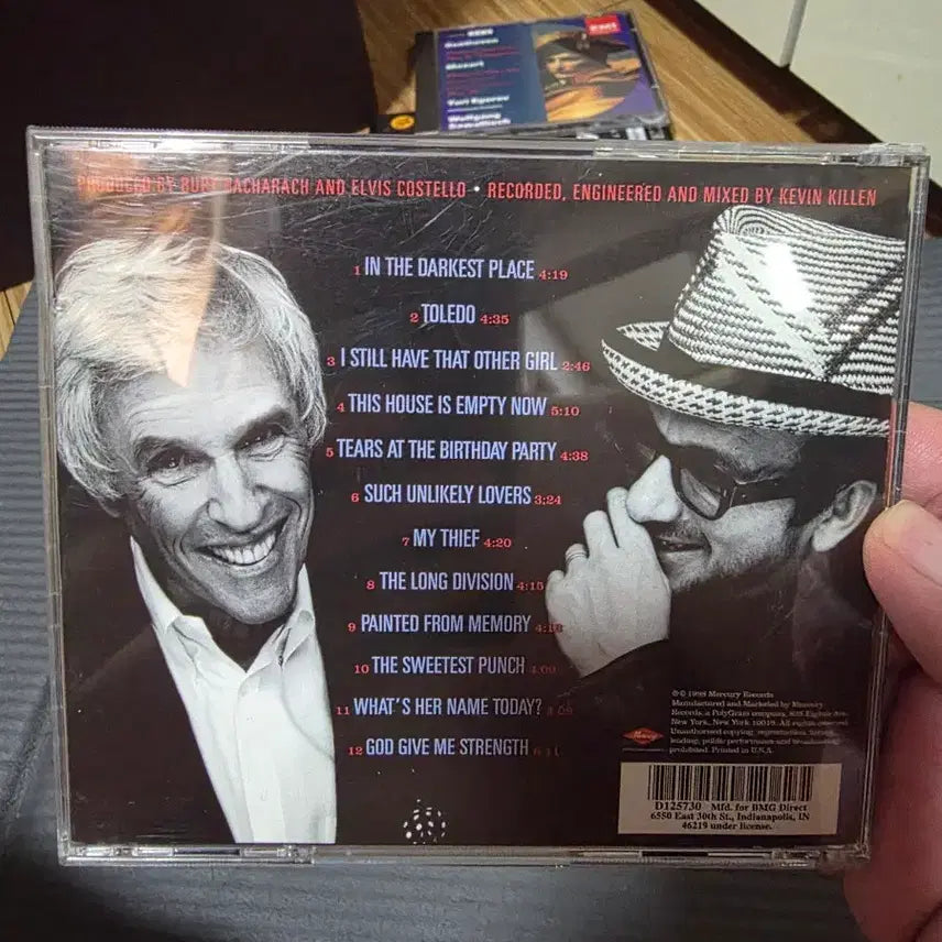 [BUNJANG] Elvis Costello &amp; Burt Bacharach Painted From Memory CD / 엘비스 코스텔로 &amp; 버트 바카락 - 페인티드 프롬 메모리