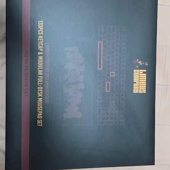 [BUNJANG] Limbus Company 3rd Anniversary Keycap &amp; Mousepad Set / 림버스 컴퍼니 3주년 키캡 &amp; 마우스패드 세트