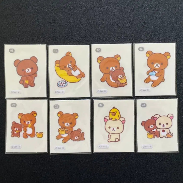 [BUNJANG] Rilakkuma Ttippuseal Sticker Collection / 리락쿠마 띠부씰