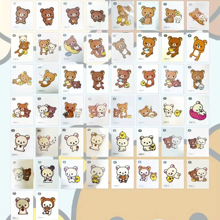 [BUNJANG] Rilakkuma Ttippuseal Sticker Collection / 리락쿠마 띠부씰
