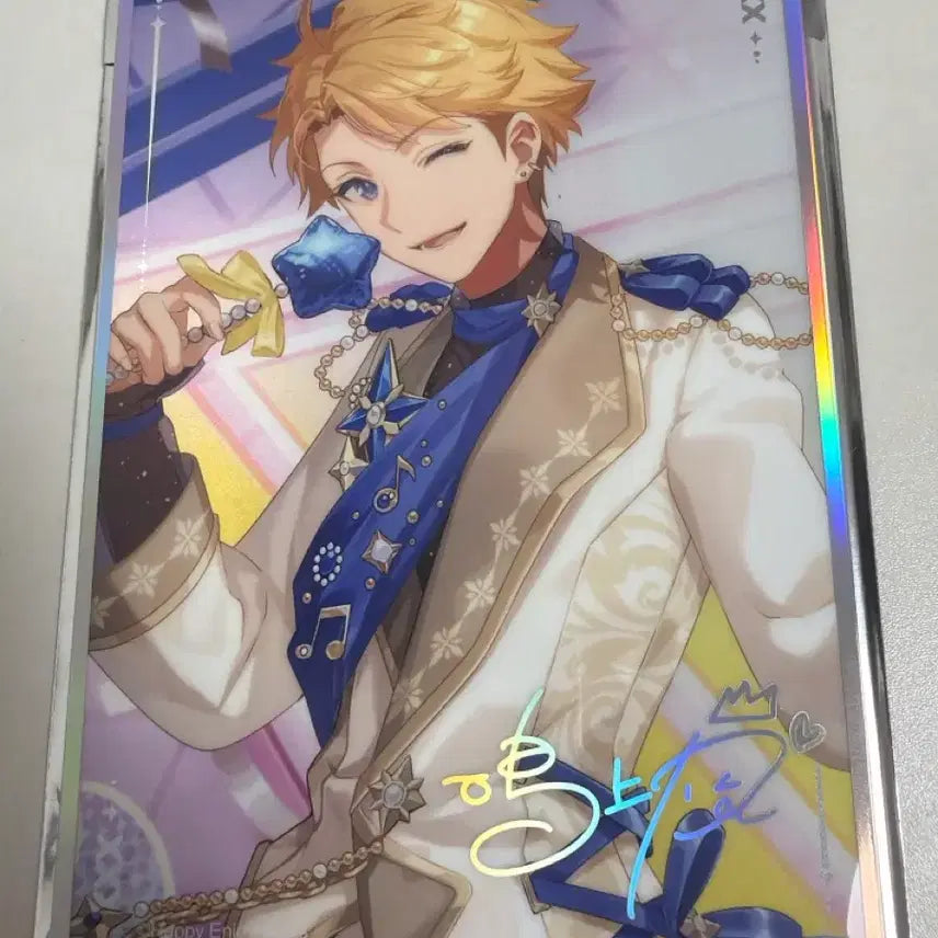 [BUNJANG] Ensemble Stars! 10th Anniversary Pop-up Shikishi - Narukami Arashi / 앙상블 스타즈 모펀 10주년 팝업 색지 나루카미 아라시