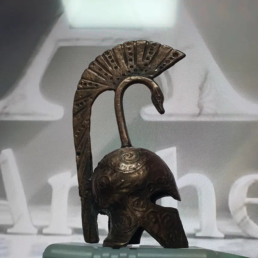 [BUNJANG] Bronze Spartan Helmet Ornament / 청동 스파르타 투구 장식품