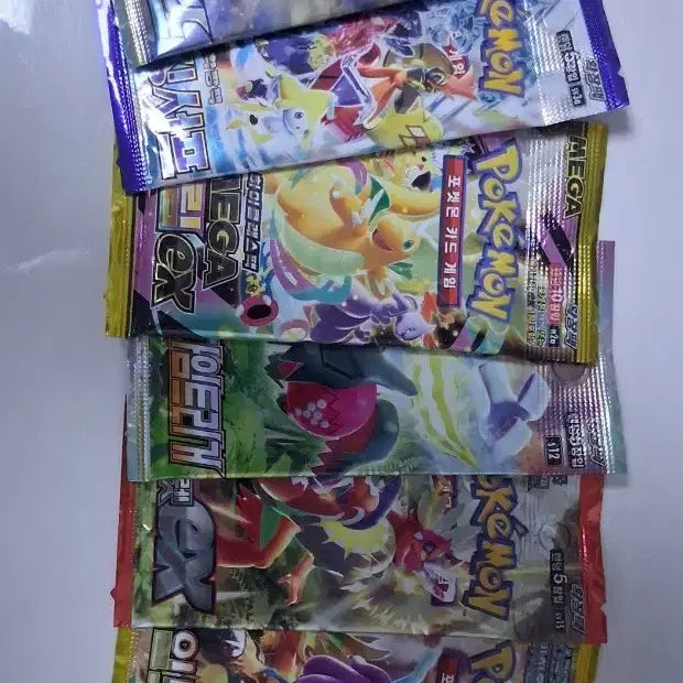 [BUNJANG] Pokemon Card Pack - 6 Types / 포켓몬 카드팩 6종