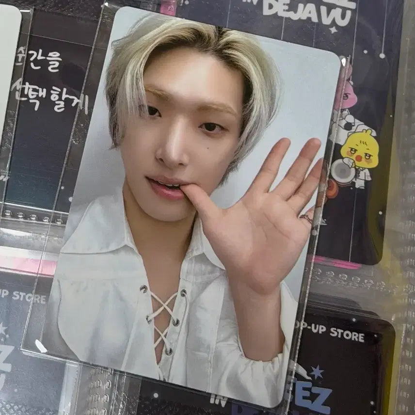 [BUNJANG] ATEEZ Aniteez Pop-up Mingi Photocard / 에이티즈 애니티즈 팝업 10만원 특전 민기 포카