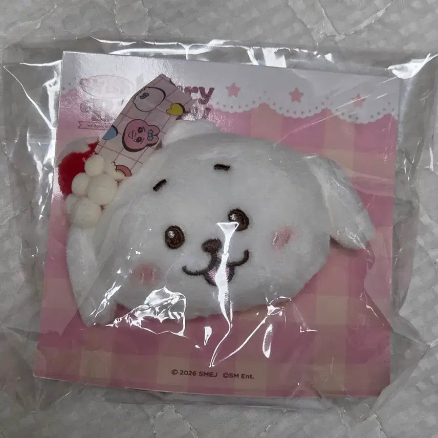 [BUNJANG] NCT Wish Strawberry Bakery Dengkiriver Badge / 일본 위시베이커리 딸기 댕트리버 뱃지 위시돌 팝업