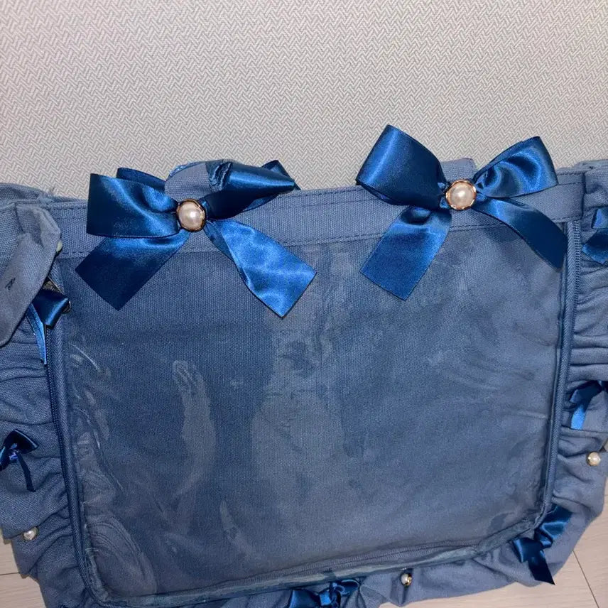 [BUNJANG] Jakamat A4 Antique Blue Ita Bag / 자카마트 이타백 a4 앤틱 블루