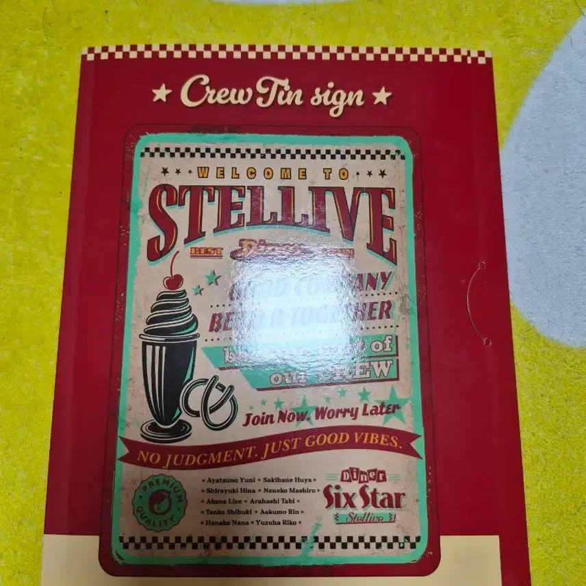 [BUNJANG] Stray Kids Six Star Limited Edition Tin Sign / 2026스텔라이브 six star 틴사인