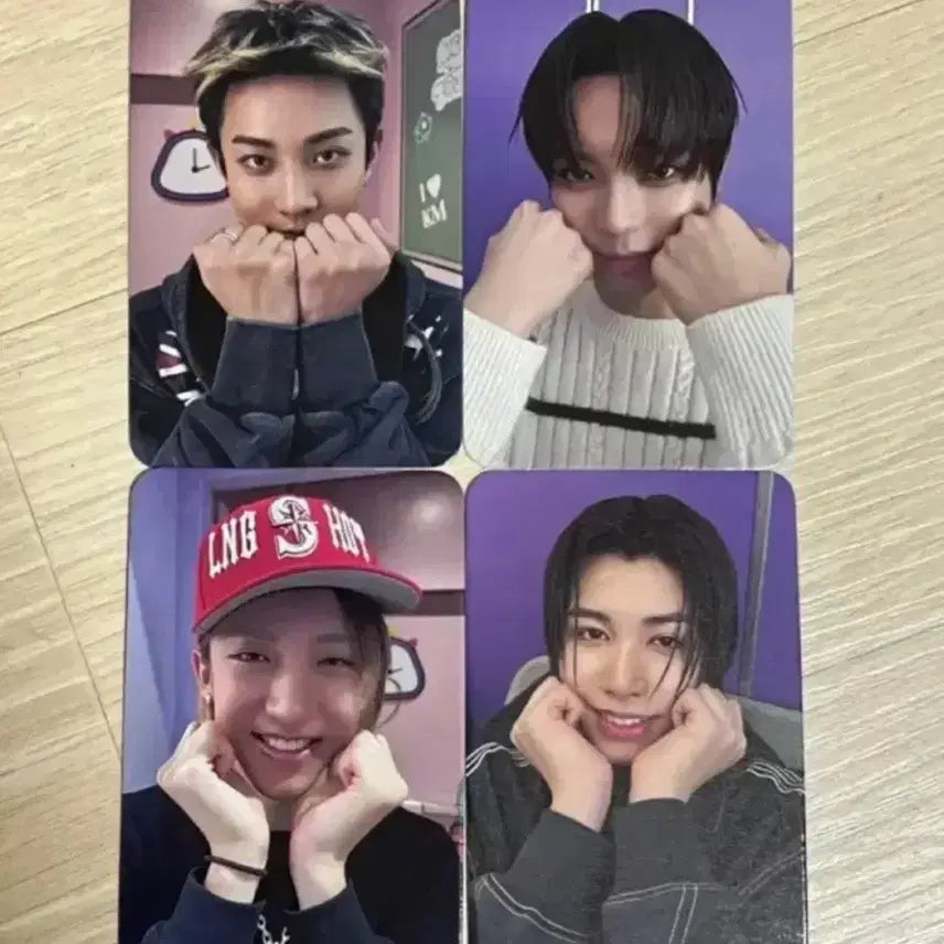[BUNJANG] LNGSHOT Lucky Draw Photocard Set / 롱샷 미공포 포카 세트 LNGSHOT 영통 볼찌빵