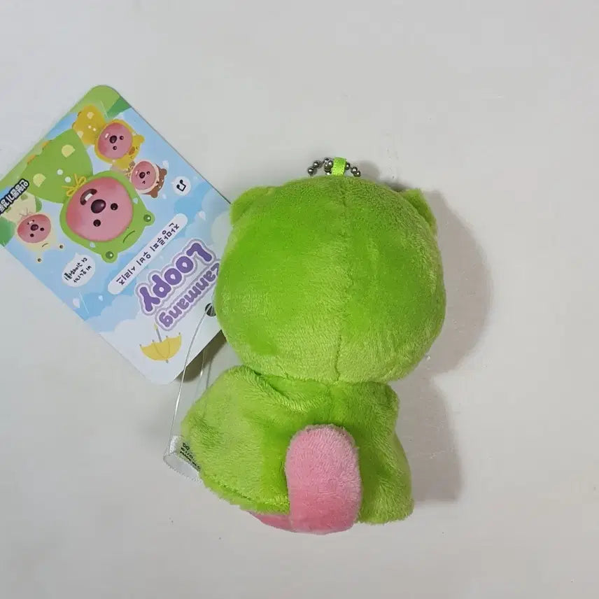 [BUNJANG] Jangmang Luffy Rainy Day Series Plush Keychain New / 잔망루피 우비 시리즈 인형 키링 새상품