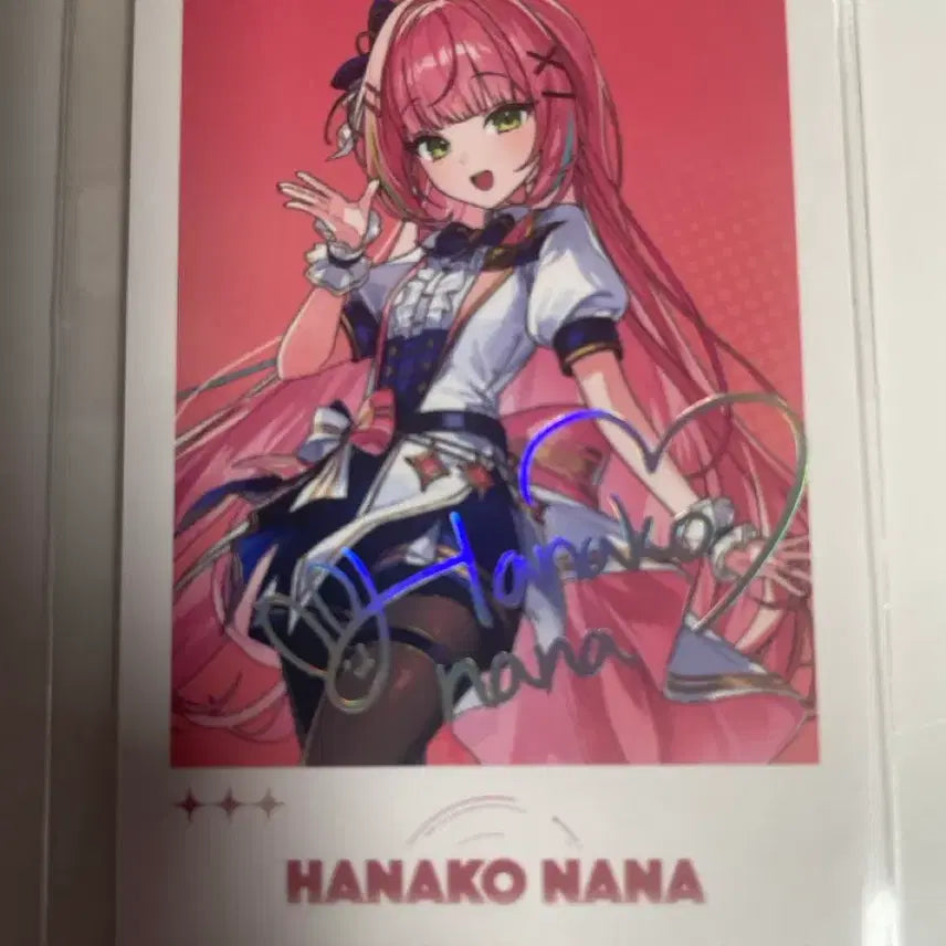 [BUNJANG] Stellive Hanako Nane Rare Cheki Card / 스텔라이브 하나코 나느 레어 체키카드 판매