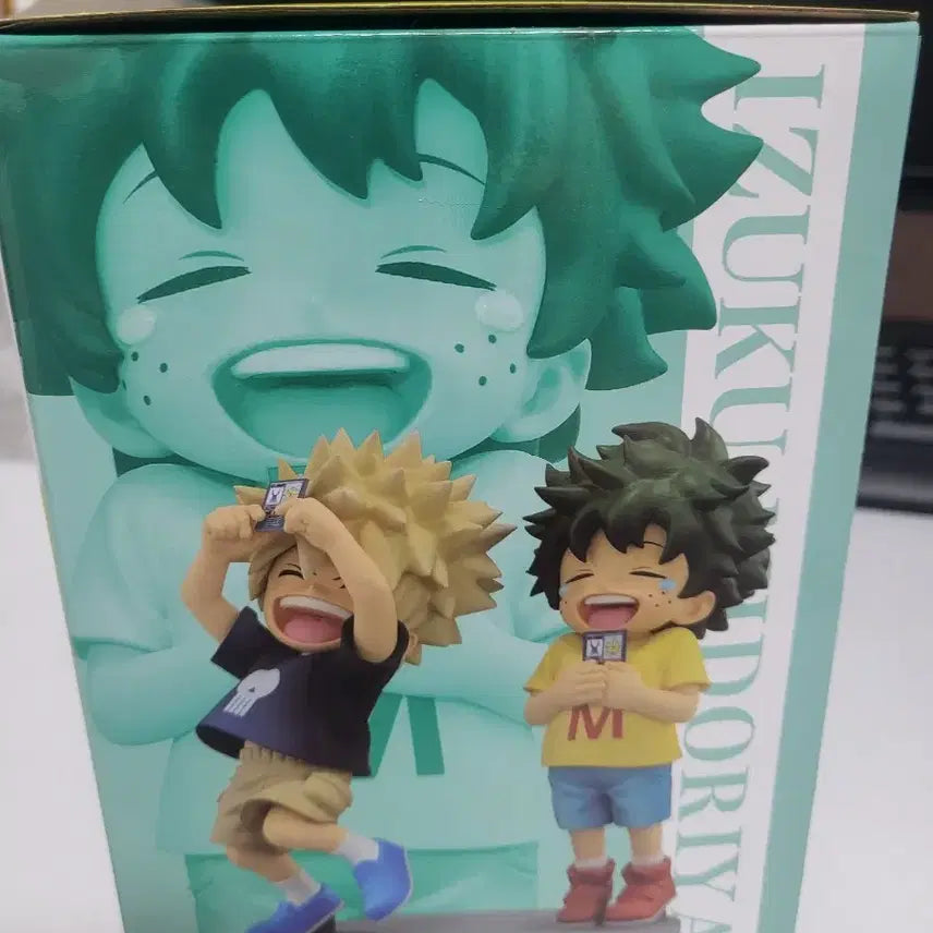 [BUNJANG] My Hero Academia: Young Midoriya &amp; Bakugo D-Prize Figure / 나의 히어로 유년기 미도리아  바쿠고 D상 피규어