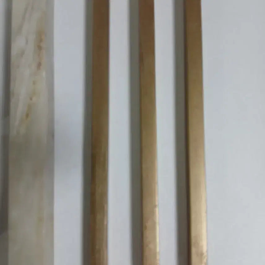 [BUNJANG] Antique Brass and Marble Paperweights Set / 근대사 황동문진.대리석문진