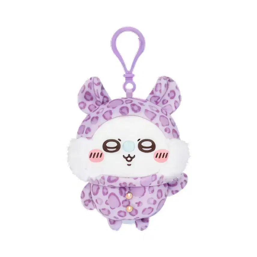 [BUNJANG] Chiikawa Don Quijote Leopard Print Mascot Momonga / 치이카와 돈키호테 호피 마스코트 모몽가